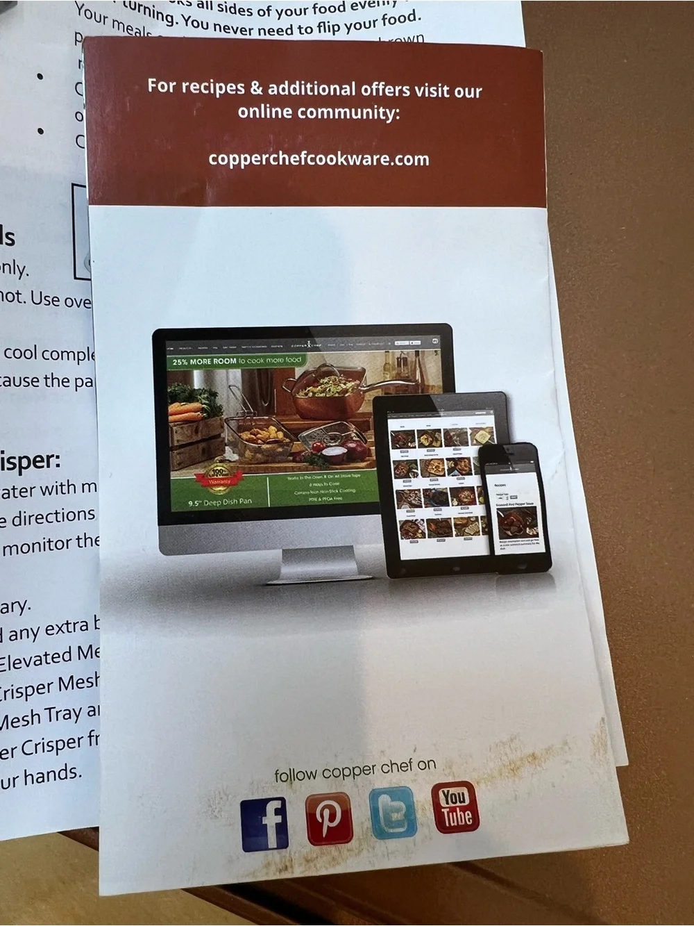 Copper Crisper Baking Tray 2ps Set by — Copper Chef